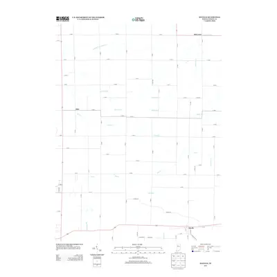 2013 Map of Idaville, 2013 Print