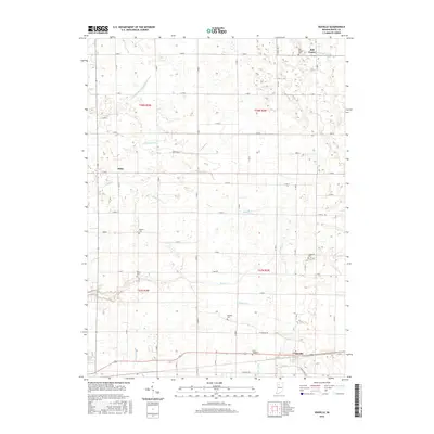 2016 Map of Idaville, 2016 Print