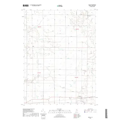 2019 Map of Idaville, 2019 Print