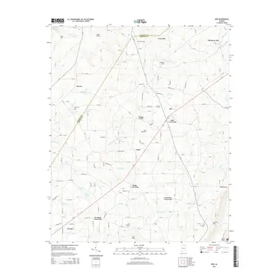 2014 Map of Ider, 2014 Print