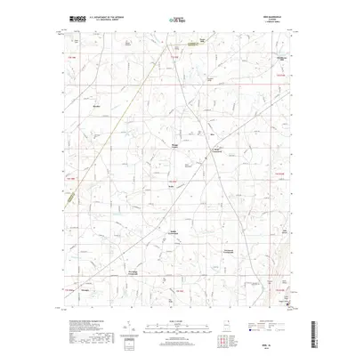 2018 Map of Ider, 2018 Print