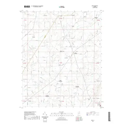 2020 Map of Ider, 2020 Print