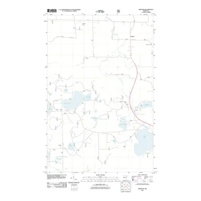 2011 Map of Idington, 2011 Print