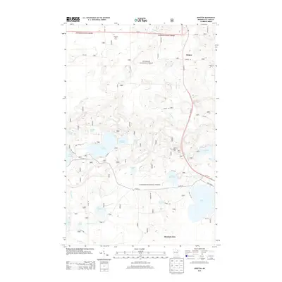 2013 Map of Idington, 2013 Print