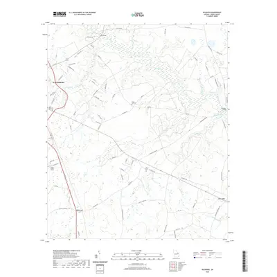 2020 Map of Idlewood, 2020 Print