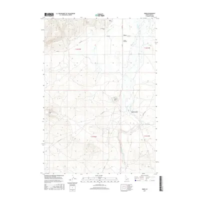 2017 Map of Idmon, 2017 Print