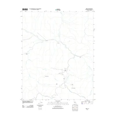 2012 Map of Idria, 2012 Print