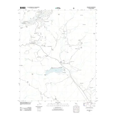 2012 Map of Idyllwild, 2012 Print