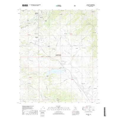 2018 Map of Idyllwild, 2018 Print