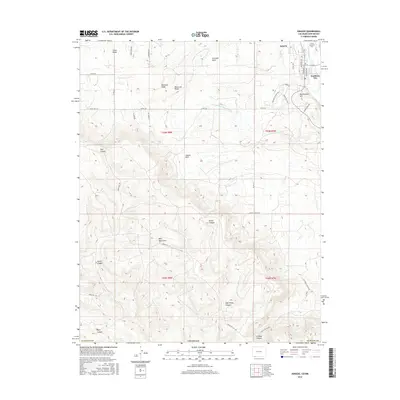 2016 Map of Ignacio, 2016 Print