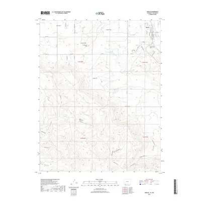 2019 Map of Ignacio, 2019 Print