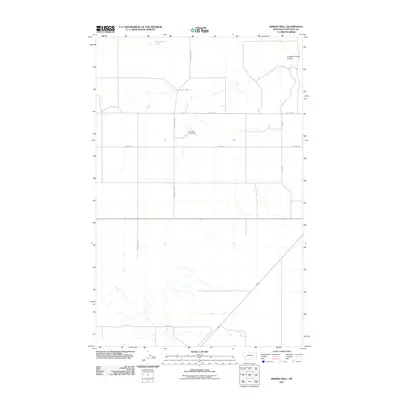 2011 Map of Ihmsen Well, 2011 Print