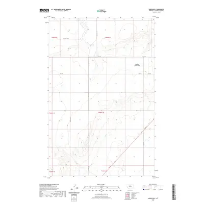 2020 Map of Ihmsen Well, 2020 Print