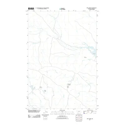 2011 Map of Ikey Creek, 2011 Print