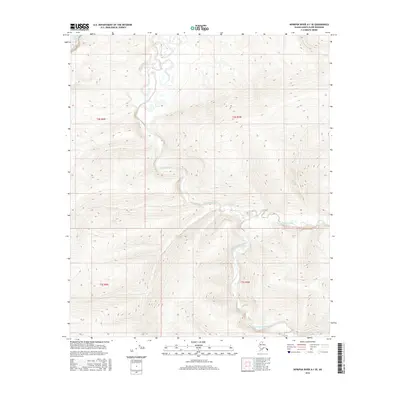2016 Map of Ikpikpuk River A-1 SE, 2016 Print