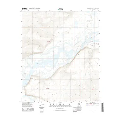 2016 Map of Ikpikpuk River A-2 SE, 2016 Print