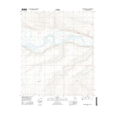 2016 Map of Ikpikpuk River A-3 SW, 2016 Print