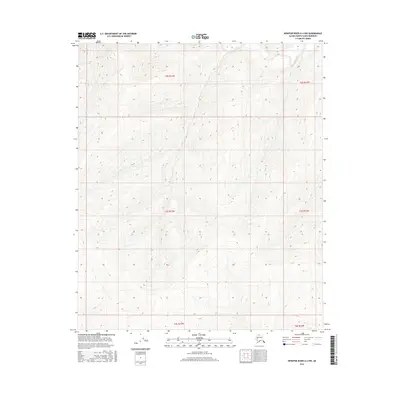 2016 Map of Ikpikpuk River A-4 NW, 2016 Print
