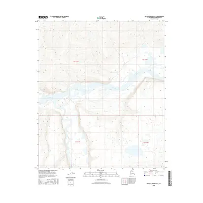 2016 Map of Ikpikpuk River A-4 SE, 2016 Print