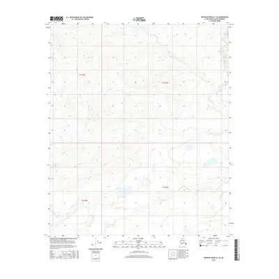 2016 Map of Ikpikpuk River B-1 SE, 2016 Print