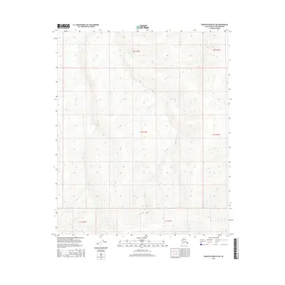2016 Map of Ikpikpuk River B-5 NE, 2016 Print