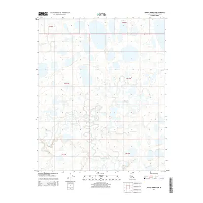 2015 Map of Ikpikpuk River C-1 NW, 2015 Print
