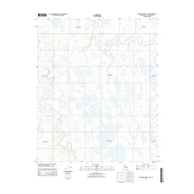 2015 Map of Ikpikpuk River C-3 NE, 2015 Print