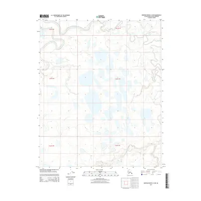 2015 Map of Ikpikpuk River C-3 NW, 2015 Print
