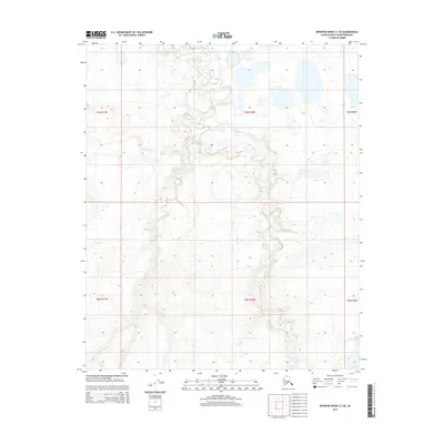 2015 Map of Ikpikpuk River C-3 SE, 2015 Print