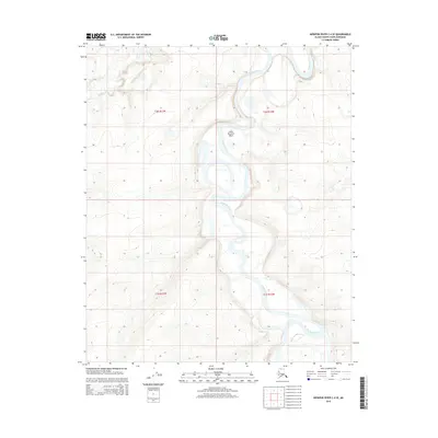 2015 Map of Ikpikpuk River C-4 SE, 2015 Print