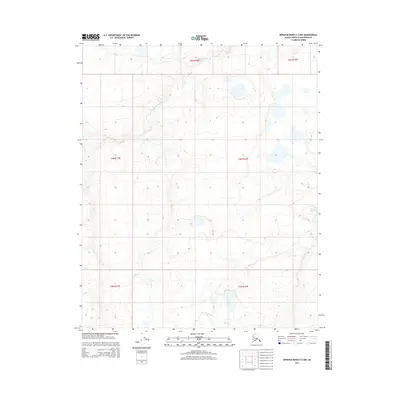 2015 Map of Ikpikpuk River C-5 NW, 2015 Print