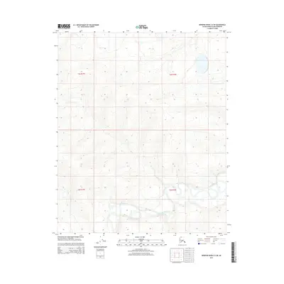 2015 Map of Ikpikpuk River C-5 SW, 2015 Print