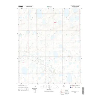 2015 Map of Ikpikpuk River D-1 SE, 2015 Print