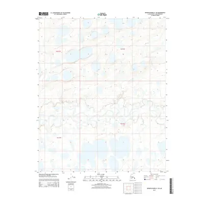 2015 Map of Ikpikpuk River D-1 SW, 2015 Print