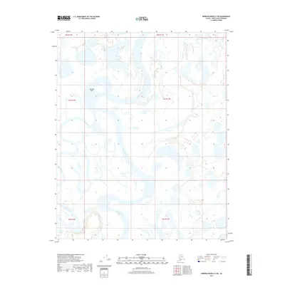 2017 Map of Ikpikpuk River D-3 NW, 2017 Print