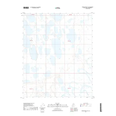 2017 Map of Ikpikpuk River D-4 NE, 2017 Print