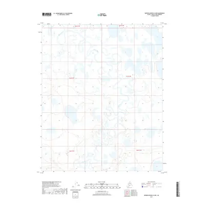 2017 Map of Ikpikpuk River D-4 NW, 2017 Print