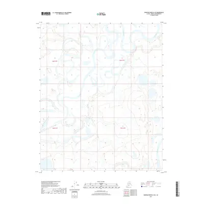 2017 Map of Ikpikpuk River D-4 SE, 2017 Print