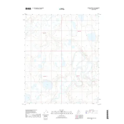 2017 Map of Ikpikpuk River D-4 SW, 2017 Print