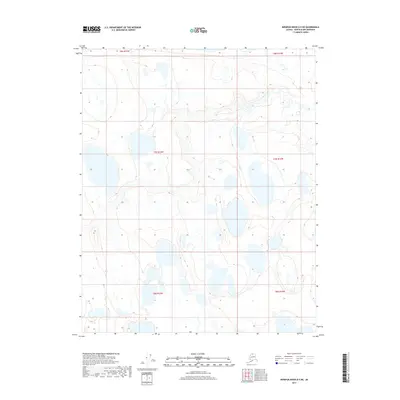 2017 Map of Ikpikpuk River D-5 NE, 2017 Print