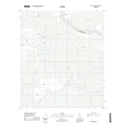 2018 Map of Ile Natchitoches, 2018 Print