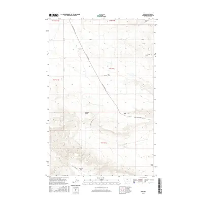 2017 Map of Iliad, 2017 Print