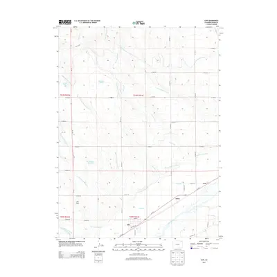 2013 Map of Iliff, 2013 Print