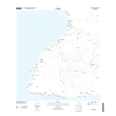 2013 Map of Ilio Point, 2013 Print