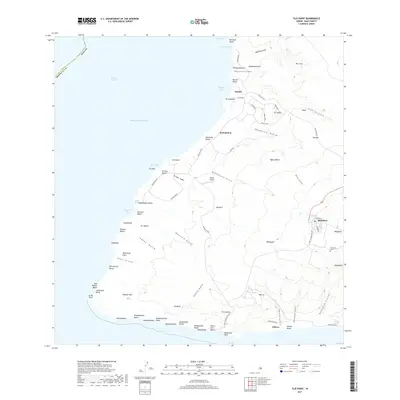 2017 Map of Ilio Point, 2017 Print