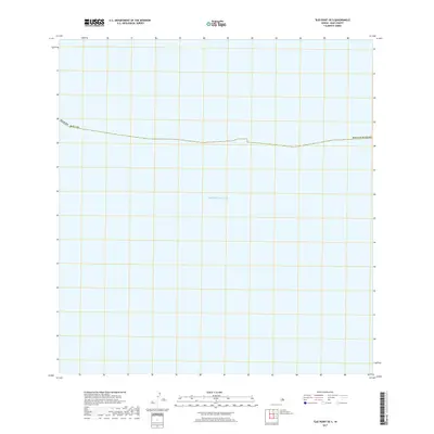 2017 Map of Ilio Point OE S, 2017 Print