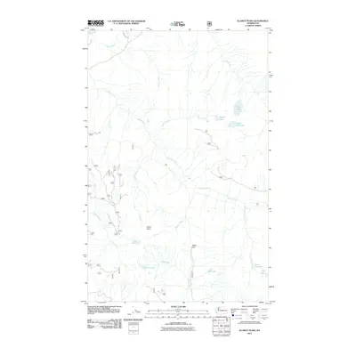 2011 Map of Illabot Peaks, 2011 Print