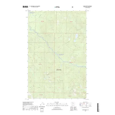 2020 Map of Illabot Peaks, 2020 Print