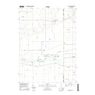 2015 Map of Illiana Heights, 2015 Print