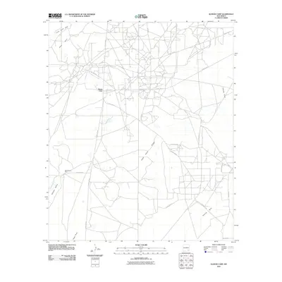 2010 Map of Illinois Camp, 2010 Print